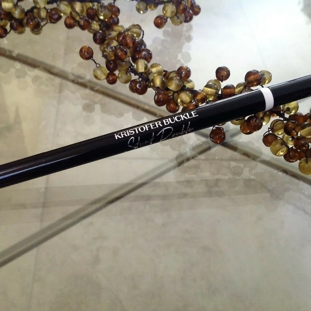 Kristofer Buckle Stunt Double Dual-Ended Liquid Eyeliner and Corrector in Black